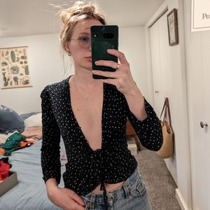 SOLD! Rouje green blouse